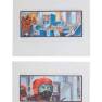 Lot #95 Swarm Original Storyboard Illustrations