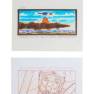 Lot #99 Swarm Original Storyboard Illustrations