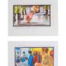 Lot #100 Swarm Original Storyboard Illustrations