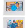 Lot #100 Swarm Original Storyboard Illustrations