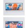 Lot #112 Swarm Original Storyboard Illustrations