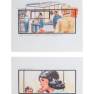 Lot #112 Swarm Original Storyboard Illustrations