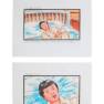 Lot #113 Swarm Original Storyboard Illustrations