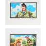 Lot #114 Swarm Original Storyboard Illustrations