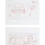 Lot #119 Swarm Original Storyboard Illustrations