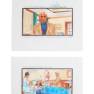 Lot #144 Swarm Original Storyboard Illustrations