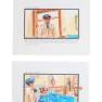 Lot #144 Swarm Original Storyboard Illustrations