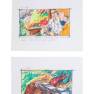 Lot #153 Swarm Original Storyboard Illustrations