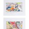 Lot #179 Swarm Original Storyboard Illustrations