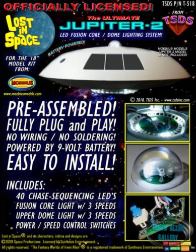 Jupiter 2 LED Fusion Core and Dome Lighting System