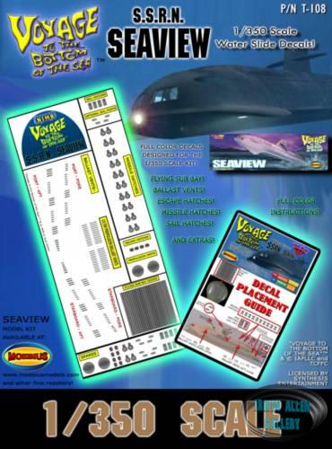 1/350 Scale Seaview Water Slide Decals