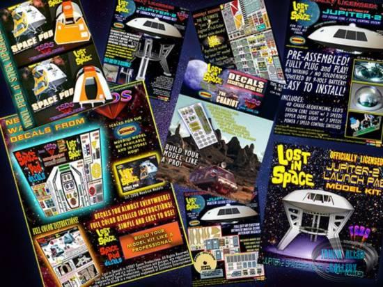 TSDS Products for Lost in Space model kits