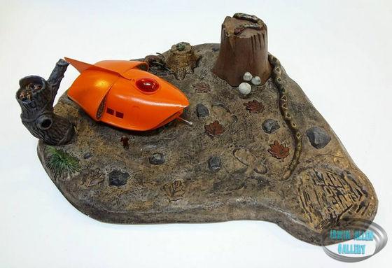 Land of the Giants Spindrift Crash Site Diorama Kit