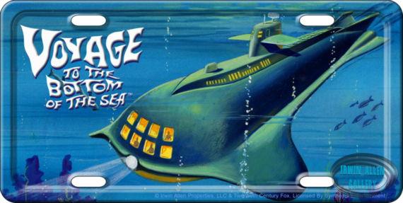 Voyage License Plate
