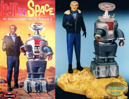 Dr. Smith and The Robot Model Kit From Polar Lights