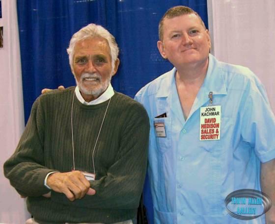 David Hedison with John Kachmar