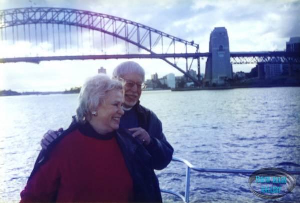 Dick Tufeld and his wife