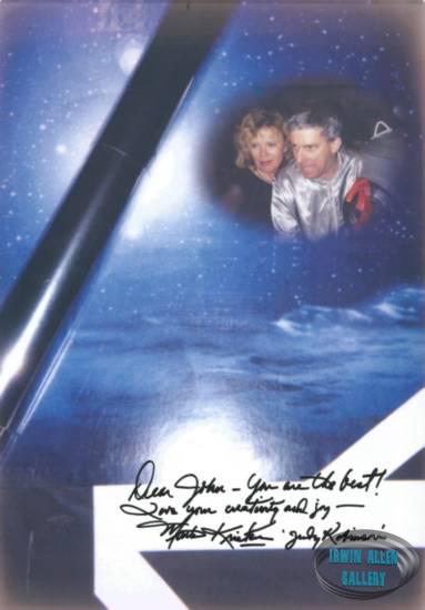 Picture Signed by Marta Kristen for John