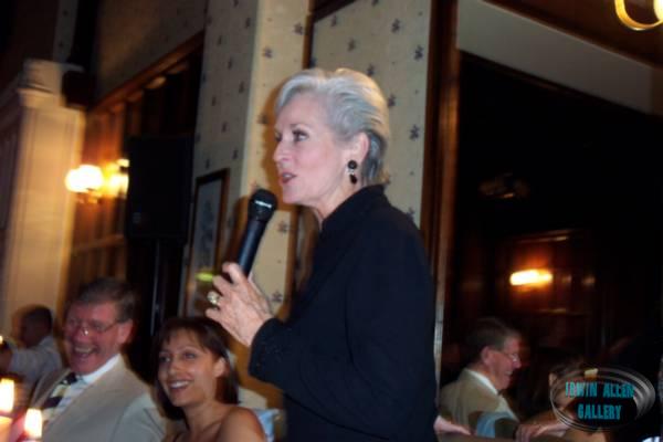Lee Meriwether speaks at Saturday banquet