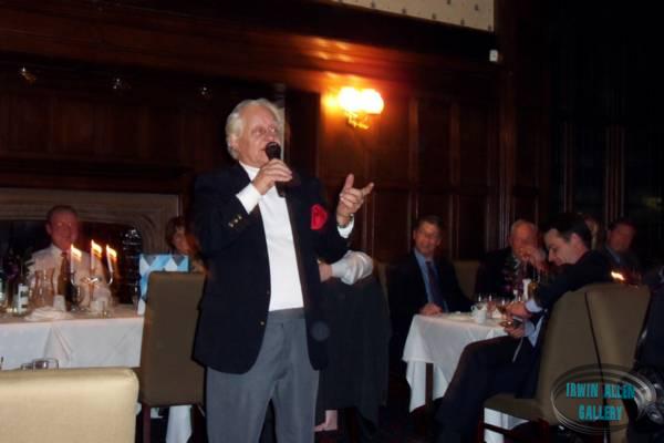 Bob May speaks at Saturday banquet