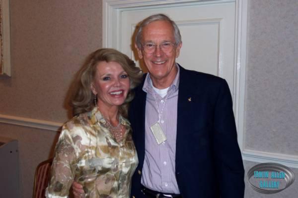 Deanna Lund and astronaut Charlie Duke