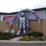 Oh, oh, the Giant Robot found us in Basildon!!!