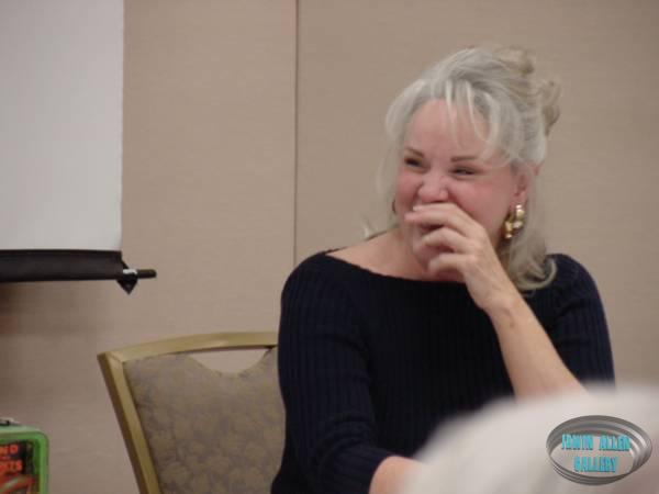 Heather laughing