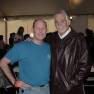 Simon with David Hedison
