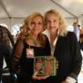 Deanna and Heather with Giants Lunchbox