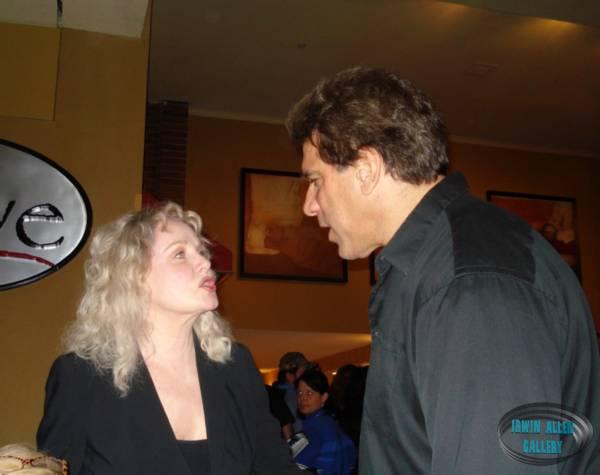 Heather Young and Lou Ferrigno