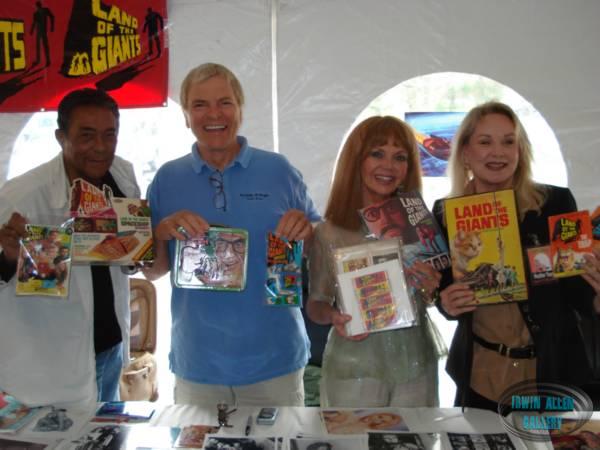 Cast with Land of the Giants Collectibles