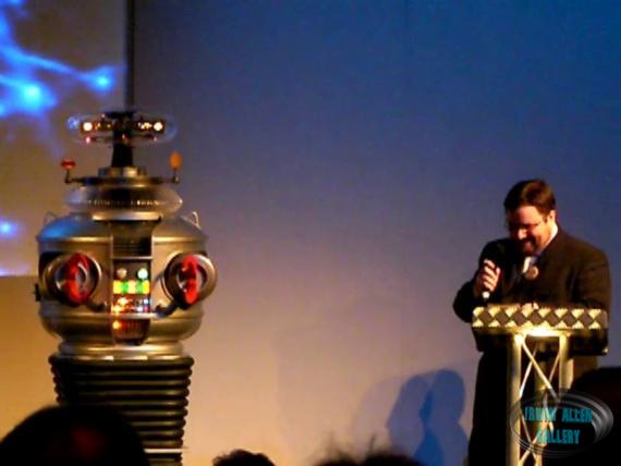Robot Interviewed on Saturday Evening