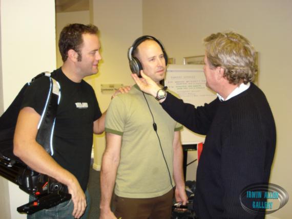 Allan Hunt with his sons