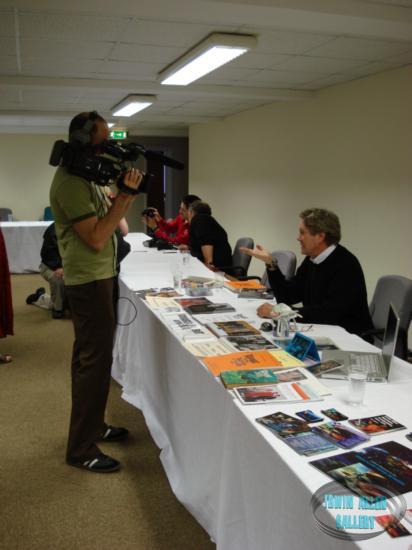 Ashley films Allan Hunt