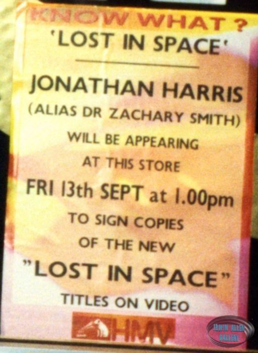 Jonathan Harris at HMV