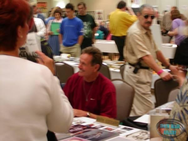 Mark Goddard chatting with fans