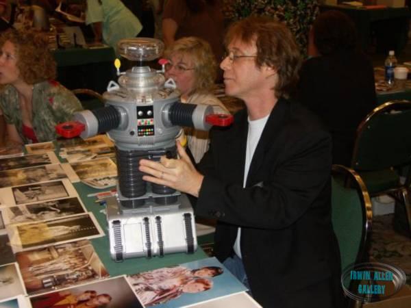 Bill Mumy with Robot