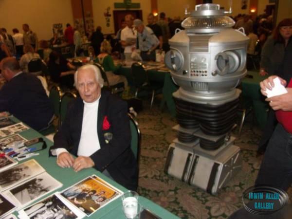 Bob May and Robot