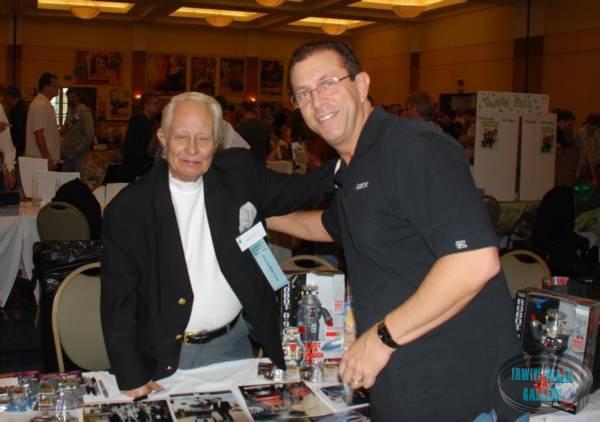 Bob May with Kirk