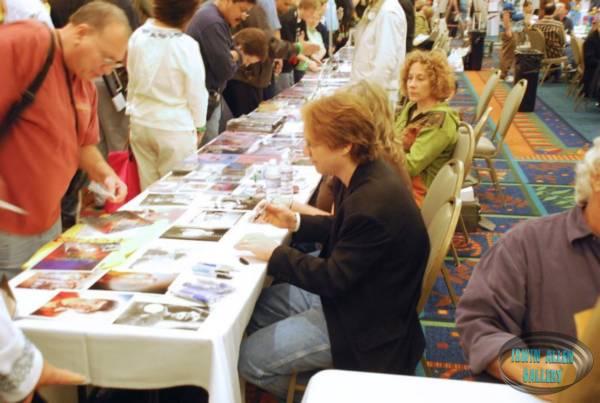 Bill Mumy at his table
