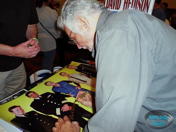 David Hedison Signing Voyage Poster