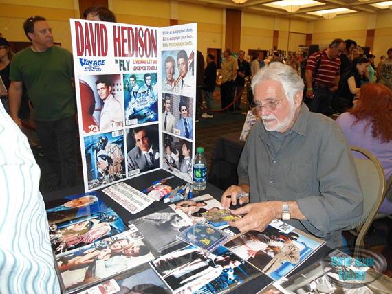 David Hedison's Autograph Table