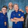 Terry Becker, David Hedison, Allan Hunt, and Derrik Lewis