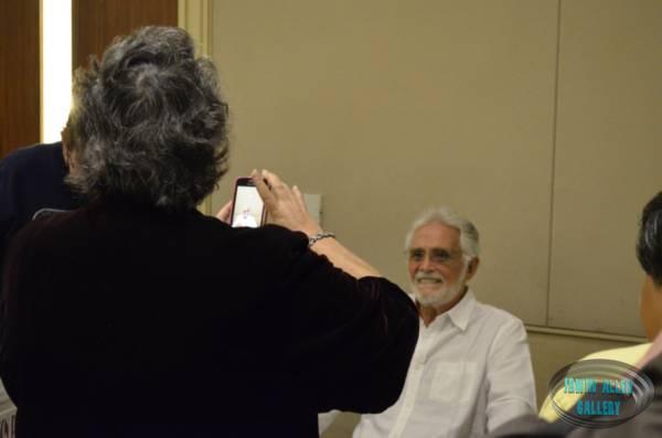David Hedison posing for a photo