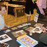 Derrik Lewis signing an autograph