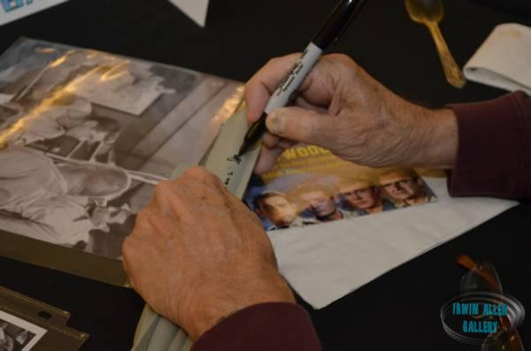 Derrik Lewis signing a part of the Seaview