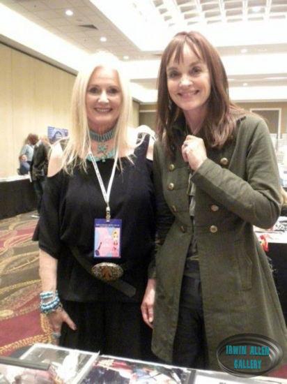 Celeste Yarnall and Pamela Sue Martin