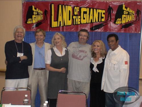 Fan with the Land of the Giants cast