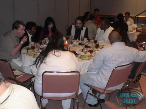Don Marshall, Sean Kenney and Michael Winslow at banquet