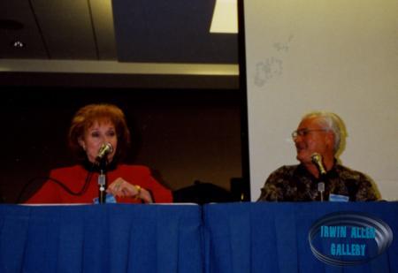 Lee Meriwether and Robert Colbert